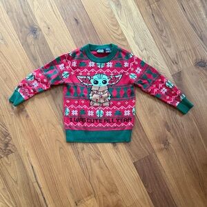Star Wars Baby Yoda Christmas Sweater